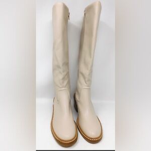 Steven By Steve Madden Caldo Cream Over the Knee Boots size 11